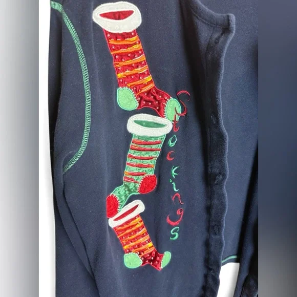 Karen Scott Christmas Sweater - Picture 4 of 5